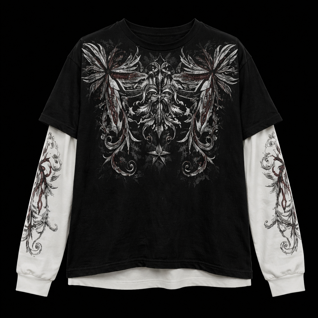 Camiseta "Chronos" Mangas Largas