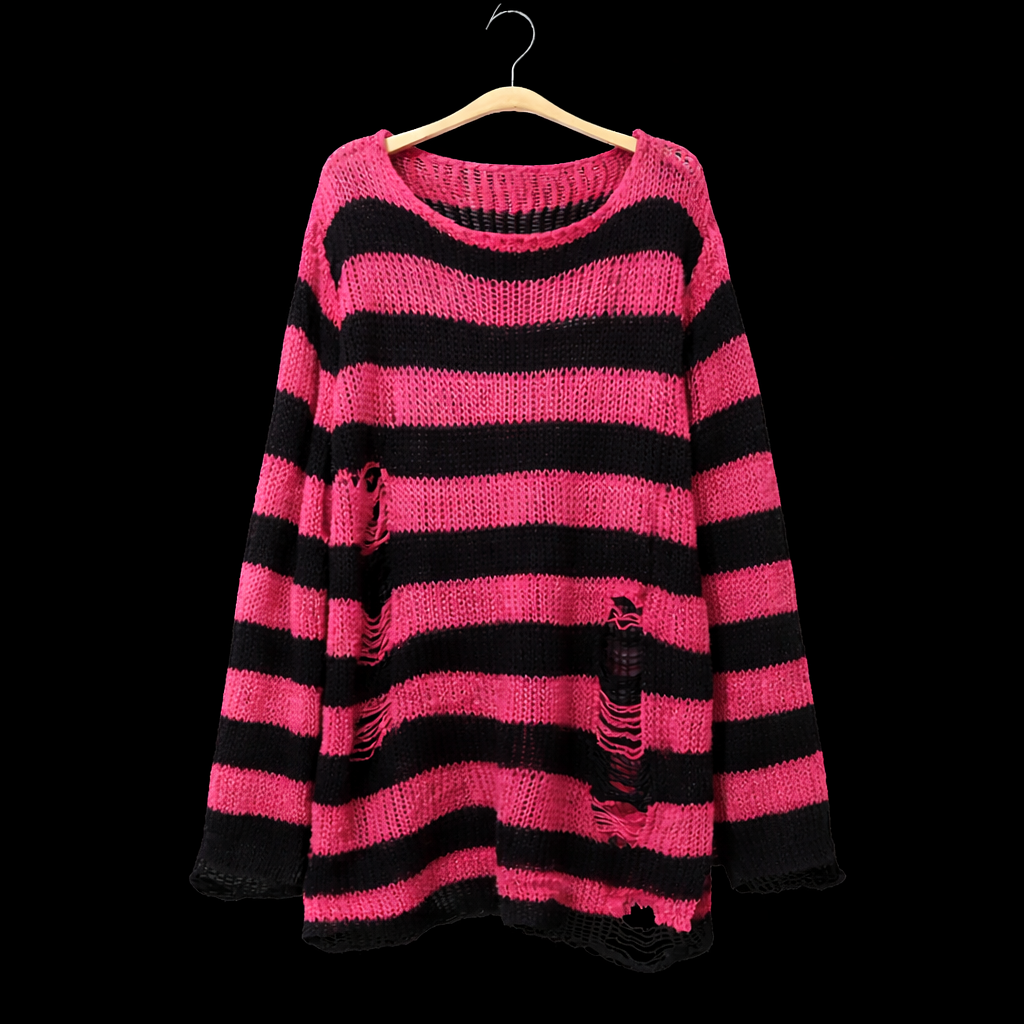 Suéter "Nocturnal" a Rayas