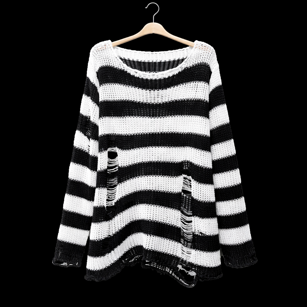 Suéter "Nocturnal" a Rayas