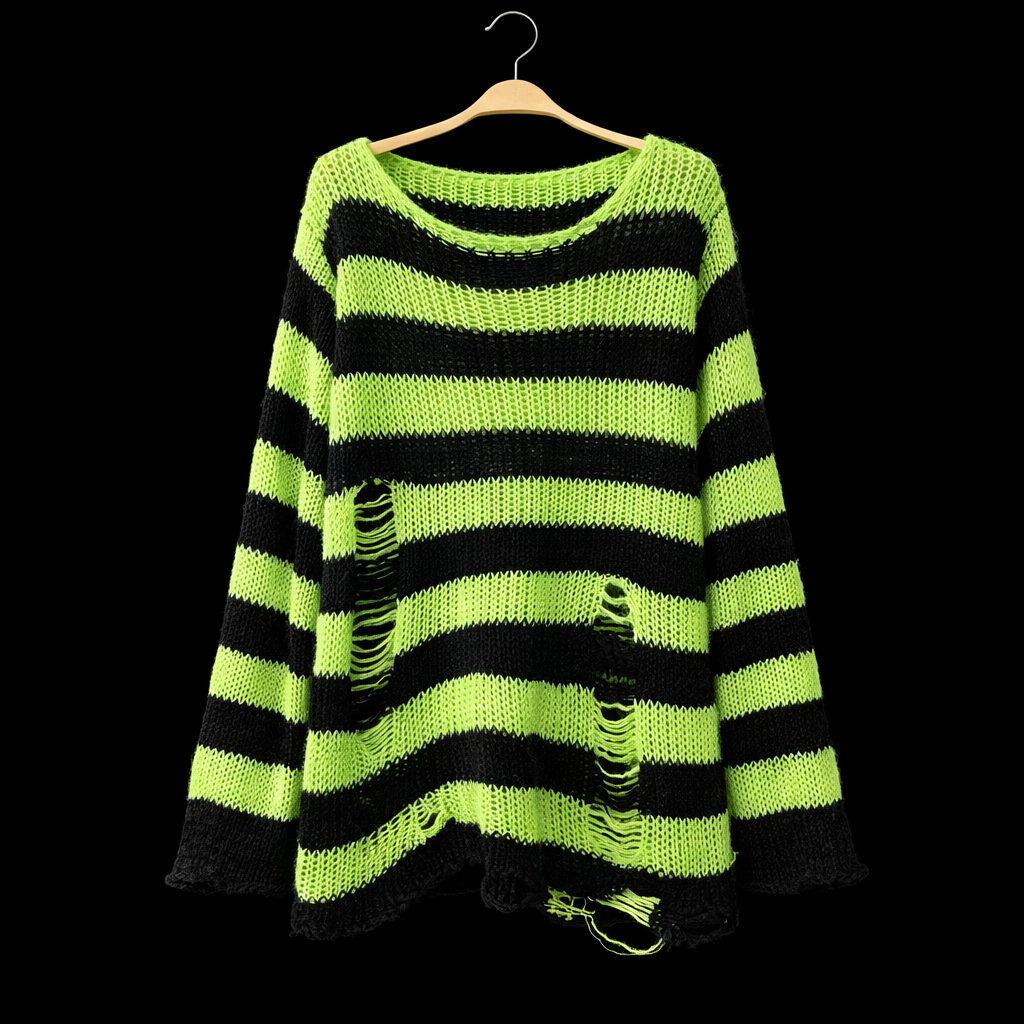 Suéter "Nocturnal" a Rayas