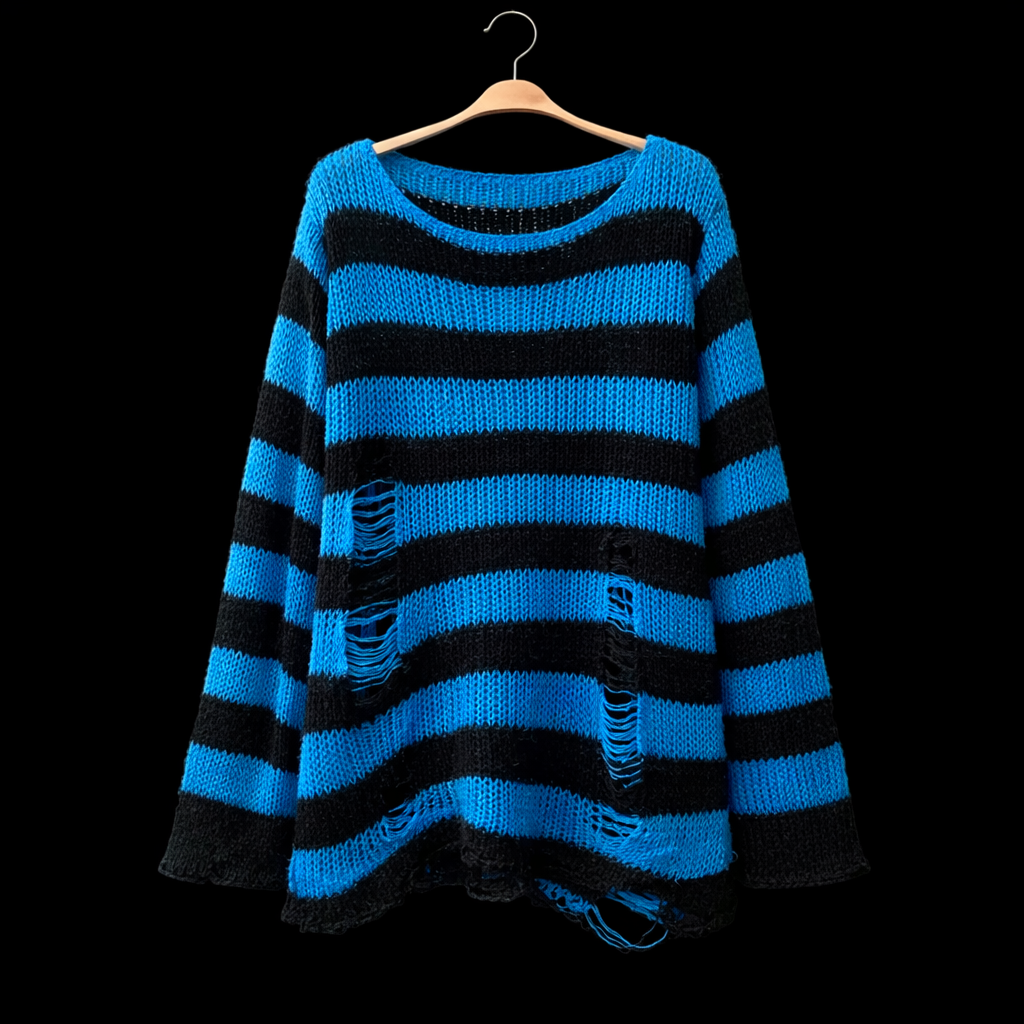 Suéter "Nocturnal" a Rayas
