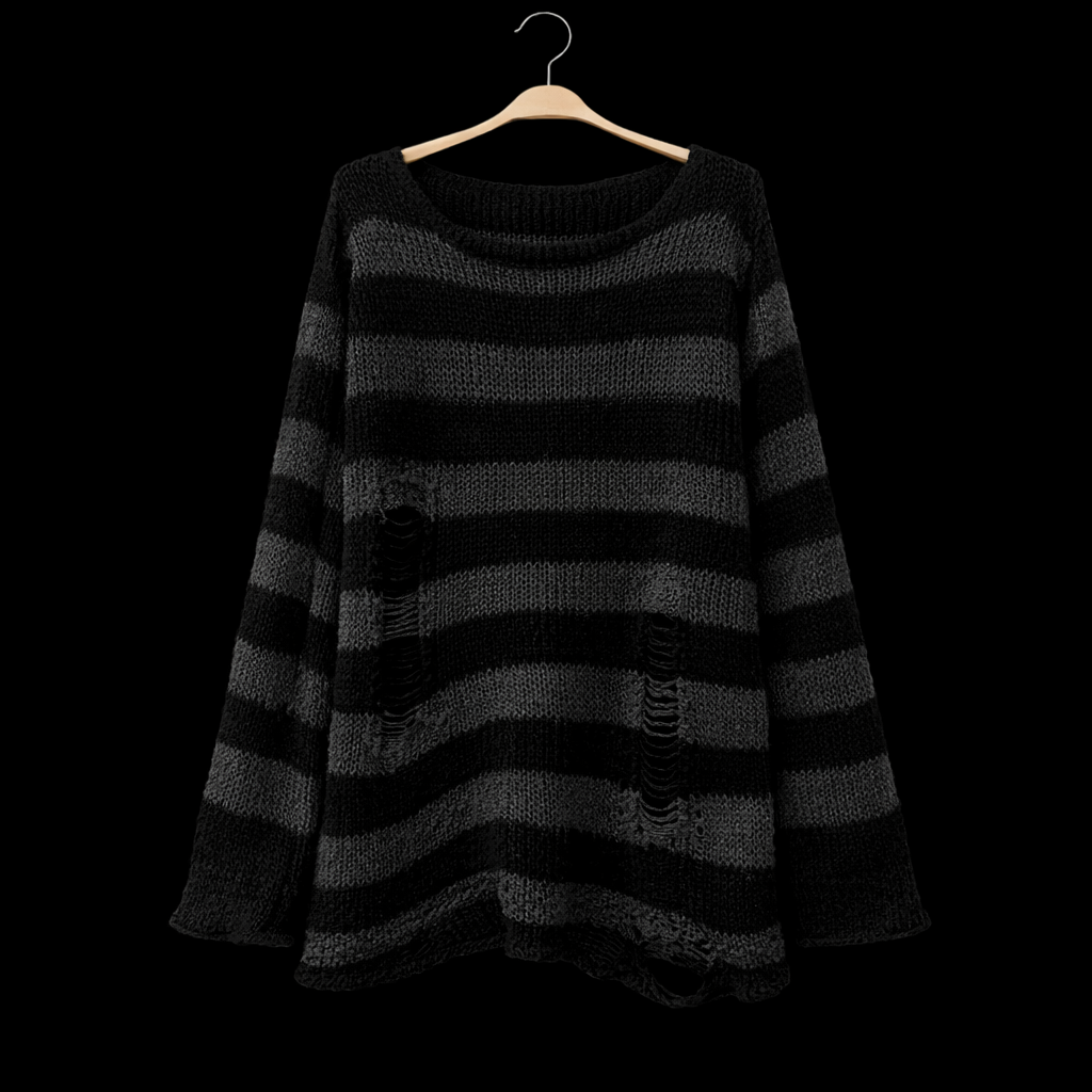 Suéter "Nocturnal" a Rayas